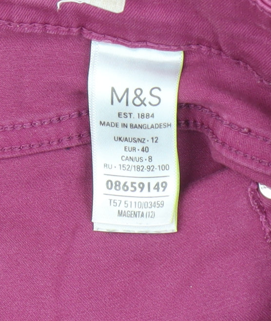 Marks & Spencer Women’s Purple Skinny Jeans Size 12