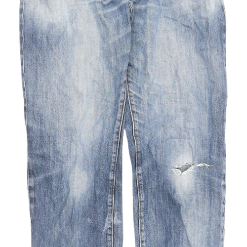 GAP Men's Blue Straight Jeans, Size 32, Medium Wash
