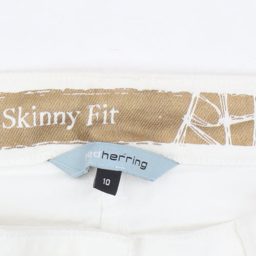 Debenhams Women's White Skinny Jeans Size 10