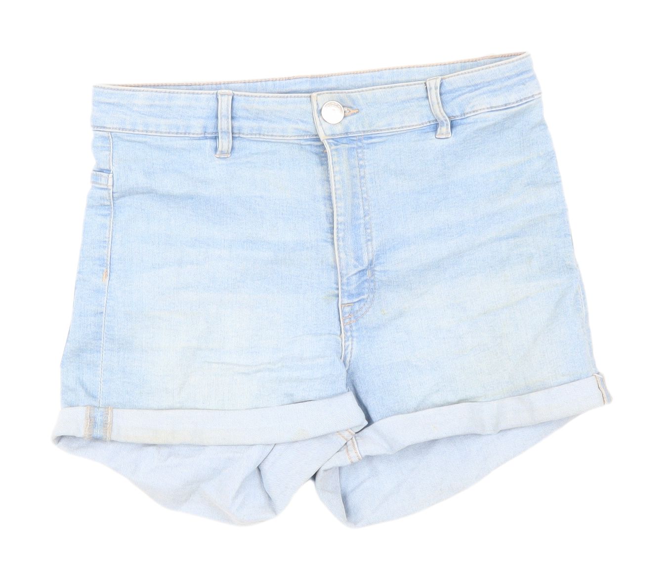 H&M Women’s Blue Denim Boyfriend Shorts Size 12