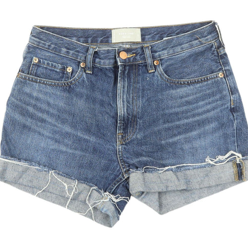 Everlane Women's Blue Denim Cut-Off Shorts Size 8