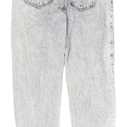 Redial Women's Grey Cropped Denim Jeans XS