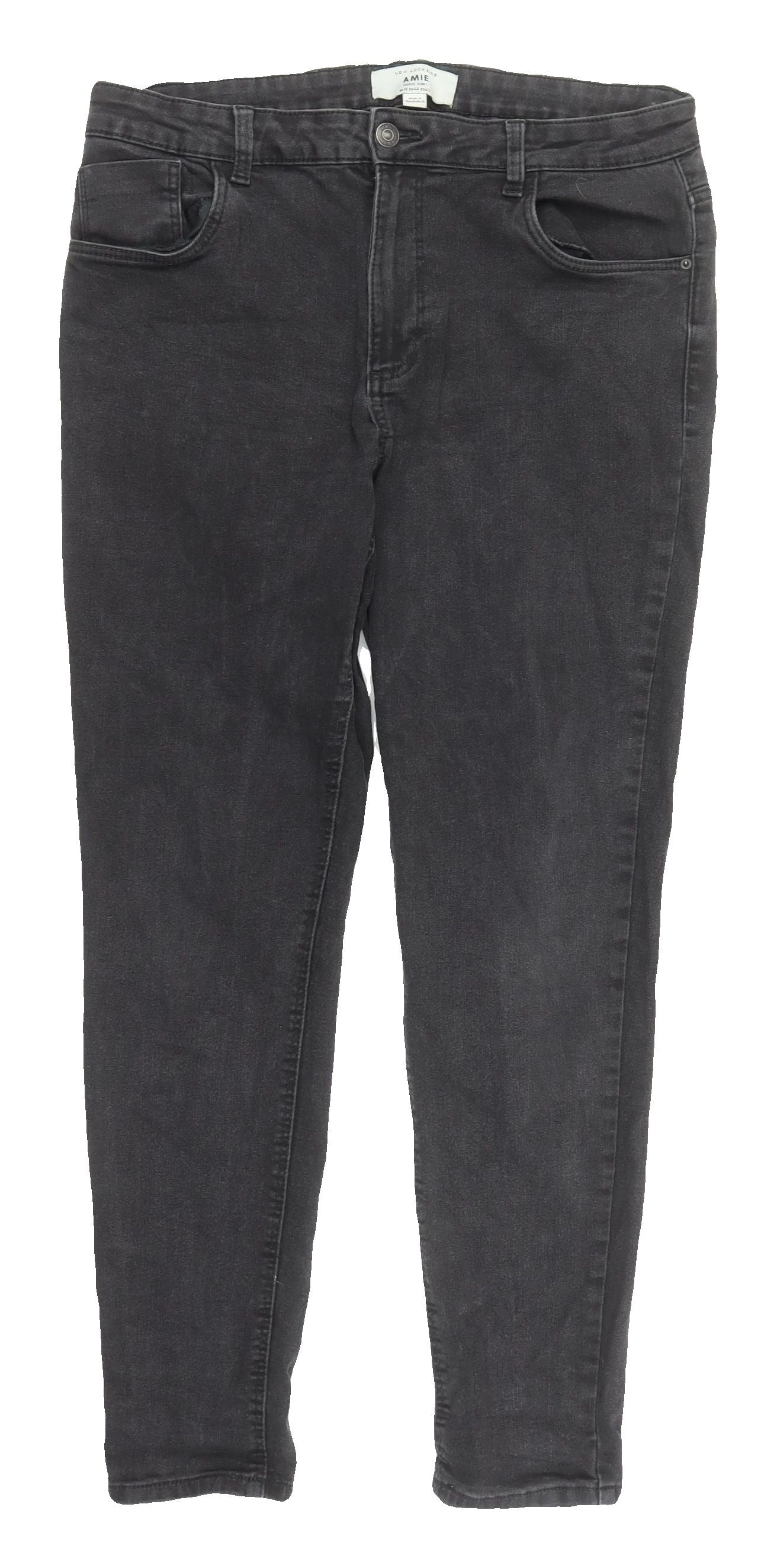 New Look Women's Black Skinny Jeans Size 16