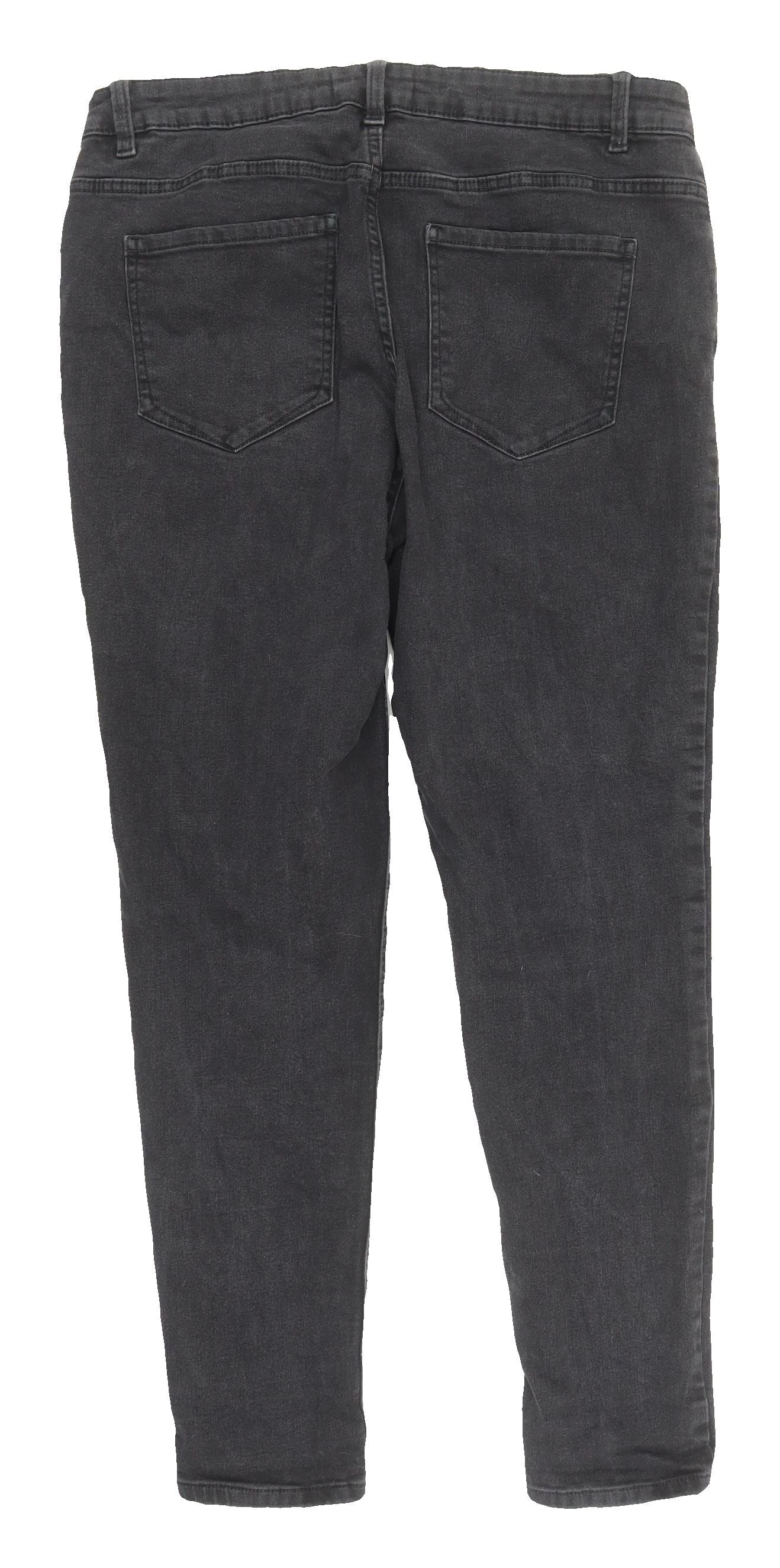 New Look Women's Black Skinny Jeans Size 16