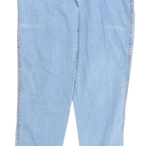 Wrangler Men's Blue Straight Leg Jeans 34
