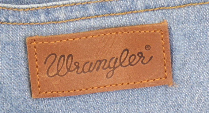 Wrangler Men's Blue Straight Leg Jeans 34
