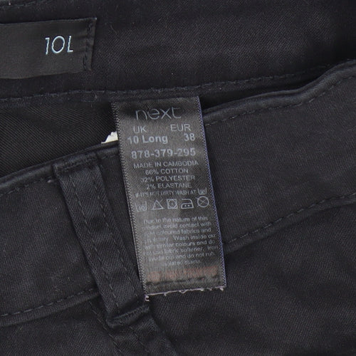 Next Women's Black Slim Jegging - Size 10L
