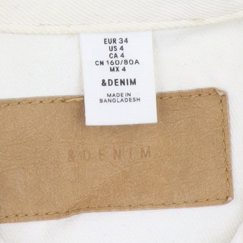 White &Denim Women's Short Cotton Jacket, Size 6