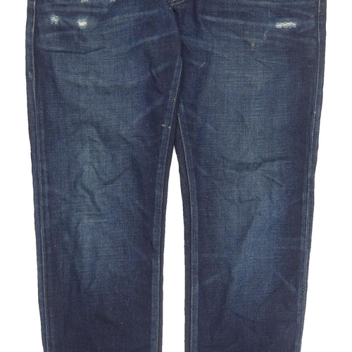 G-Star Men's Blue Tapered Jeans, Size 32