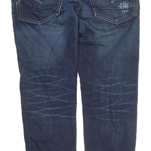 G-Star Men's Blue Tapered Jeans, Size 32