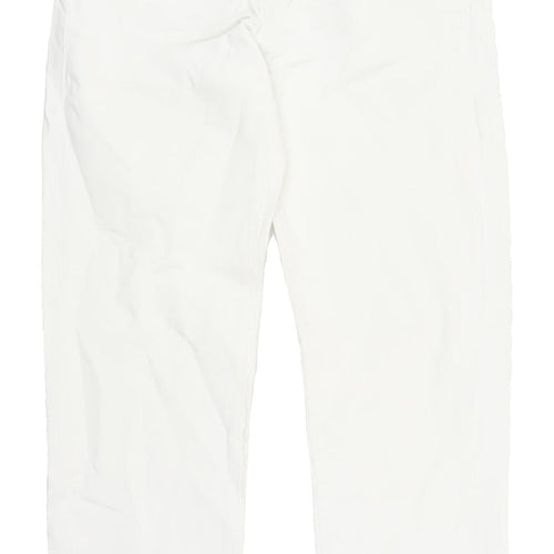 Uniqlo Women's White Jeans 25 Waist Denim