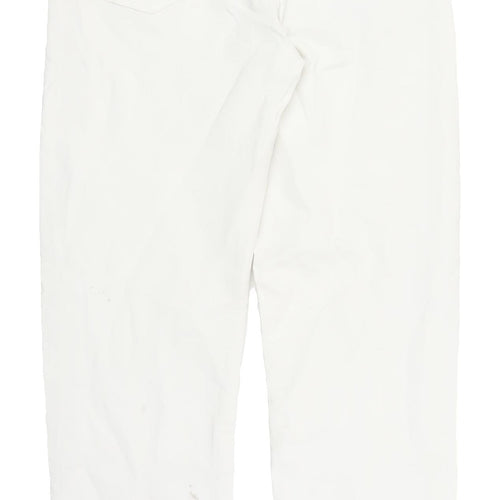 Uniqlo Women's White Jeans 25 Waist Denim