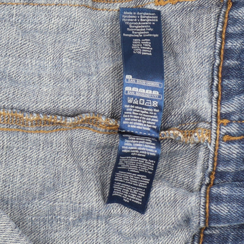 Cherokee Women's Blue Denim Jacket Size 14 Casual Style