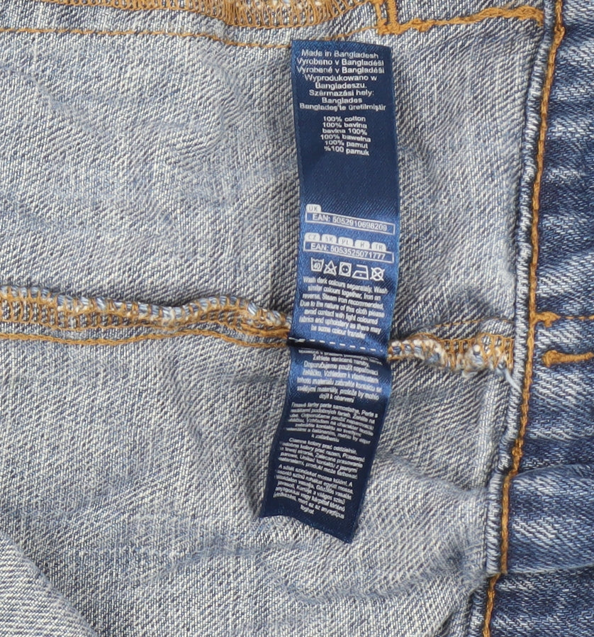 Cherokee Women's Blue Denim Jacket Size 14 Casual Style