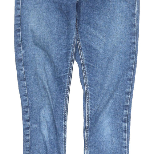Topshop Women's Blue Skinny Jeans Size 4