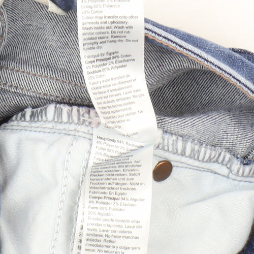 Topshop Women's Blue Skinny Jeans Size 4