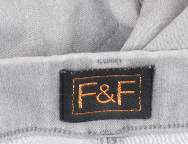 F&F Women's Grey Skinny Jeans Size 12