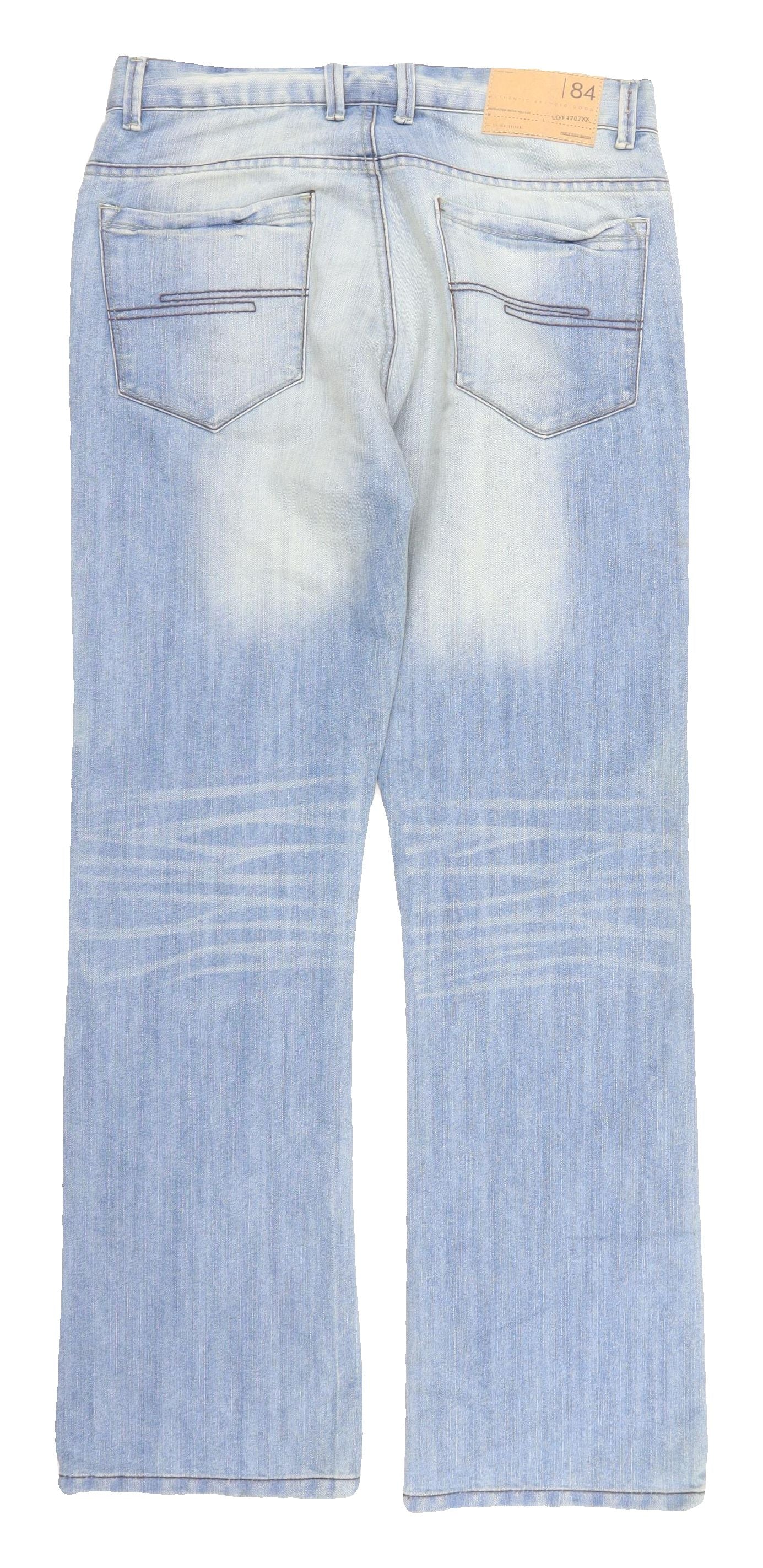 Peacocks Men's 32 Blue Bootcut Jeans