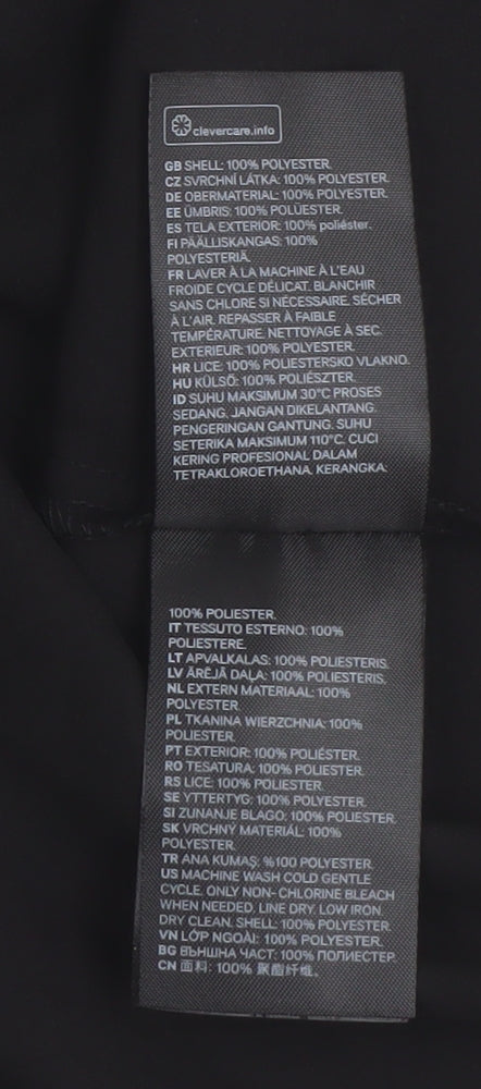 H&M Women's Black Tank UK 8 Summer Casual Top