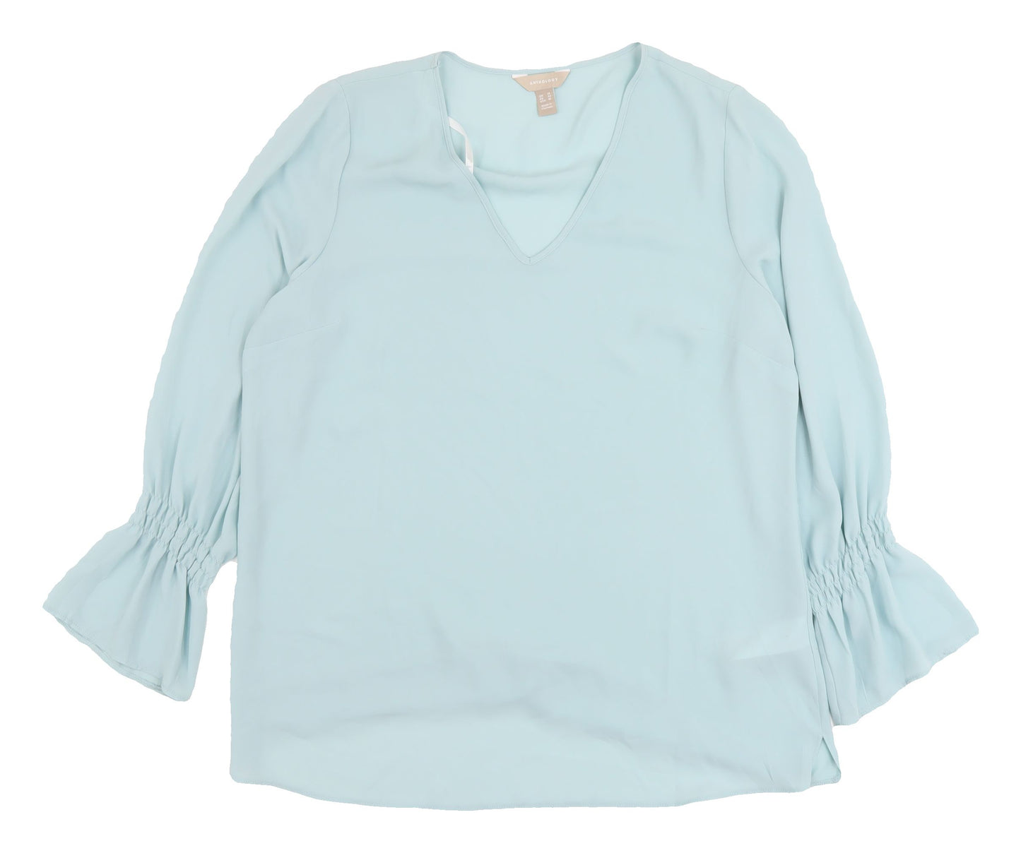 Anthology Women's Blue Tunic Blouse Size 14