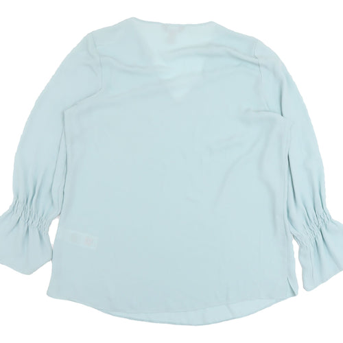 Anthology Women's Blue Tunic Blouse Size 14