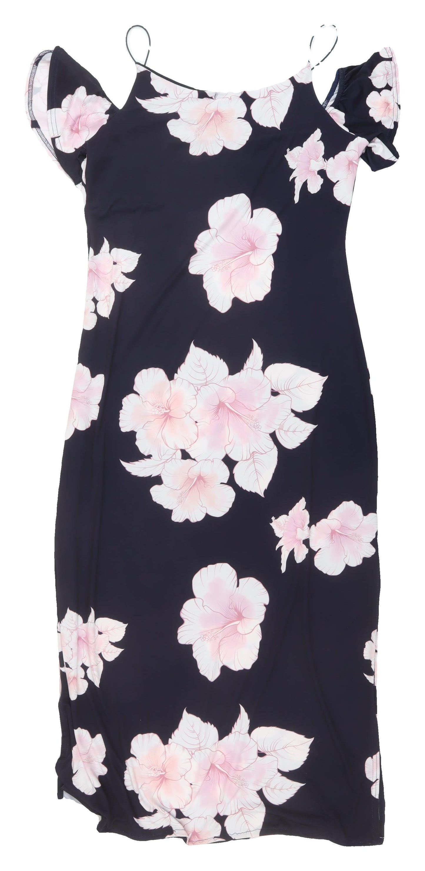 Quiz Floral Slip Dress, Women's 16 Multicoloured Midi