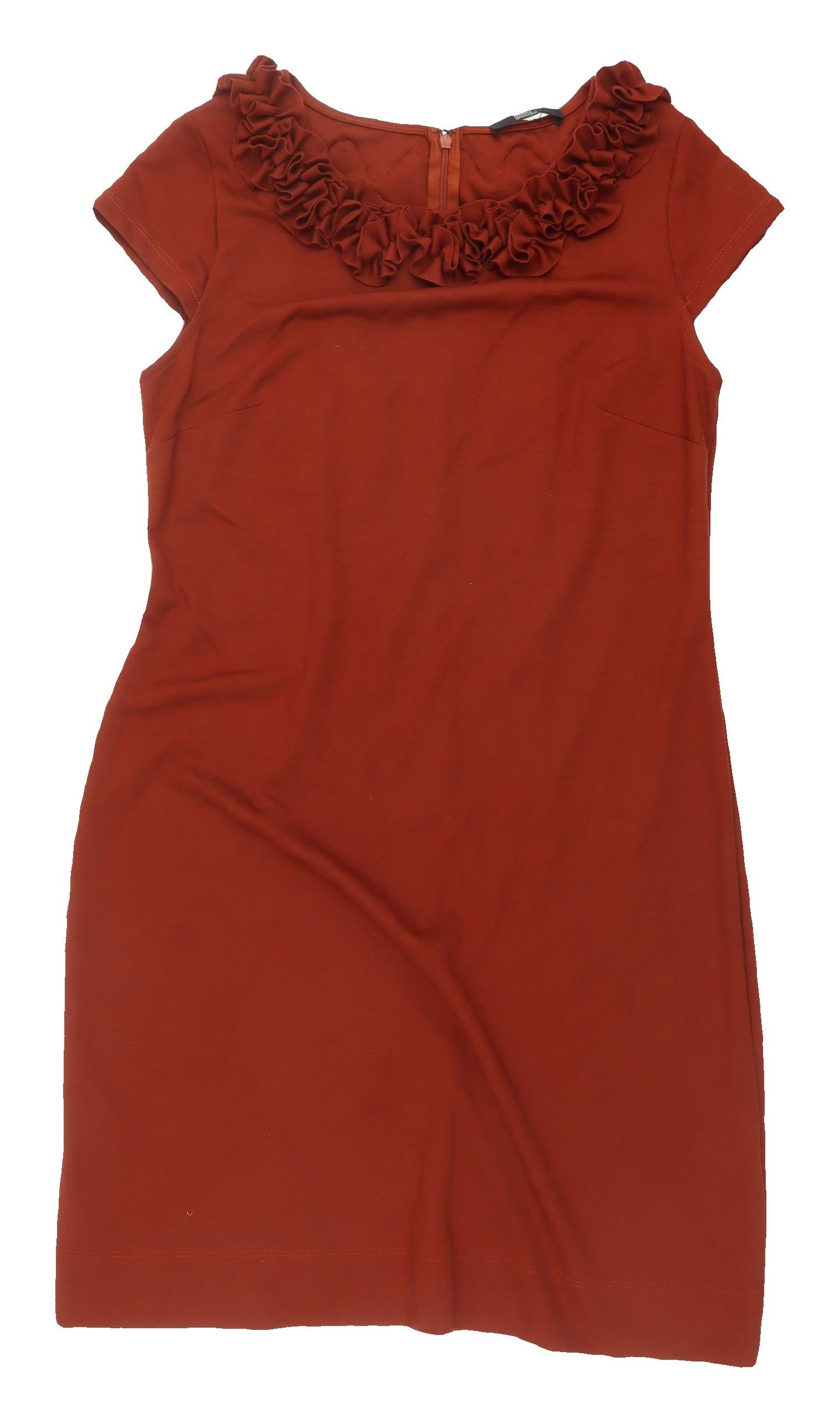 Marks and Spencer Women's Red Knee Shift Dress Size 14