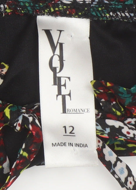 Violet Romance Floral Dress Women's Size 12
