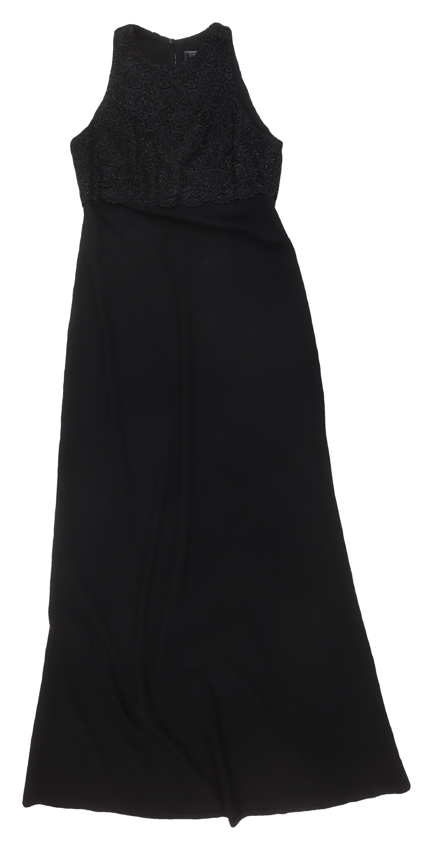 Carmen Marc Valvo Women Black A-Line Formal Dress 12