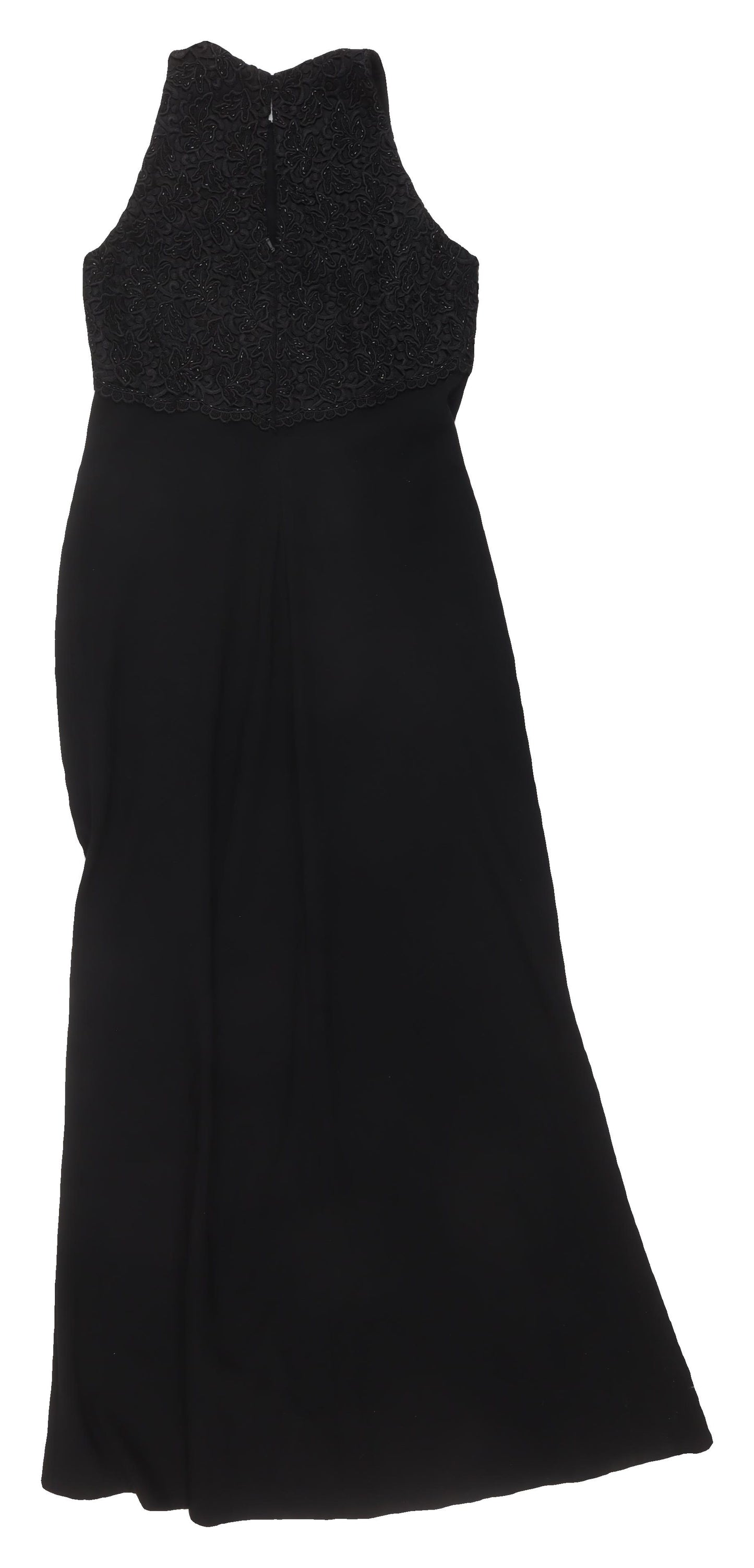 Carmen Marc Valvo Women Black A-Line Formal Dress 12