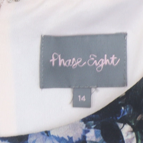 Phase Eight Women's Floral Dress Multicolour UK 14