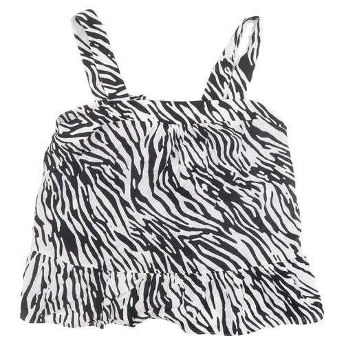 Marks and Spencer Zebra Print Camisole Blouse Size 18