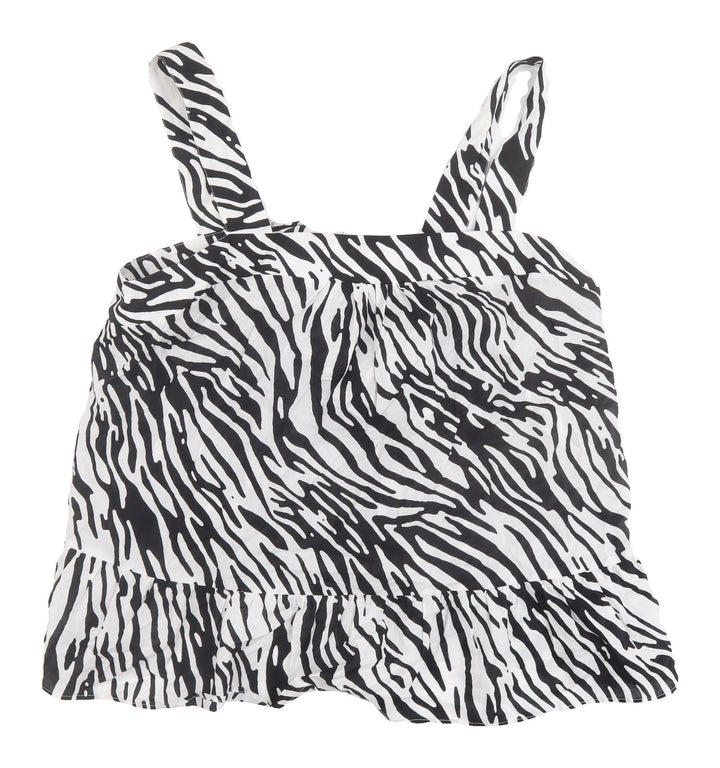 Marks and Spencer Zebra Print Camisole Blouse Size 18