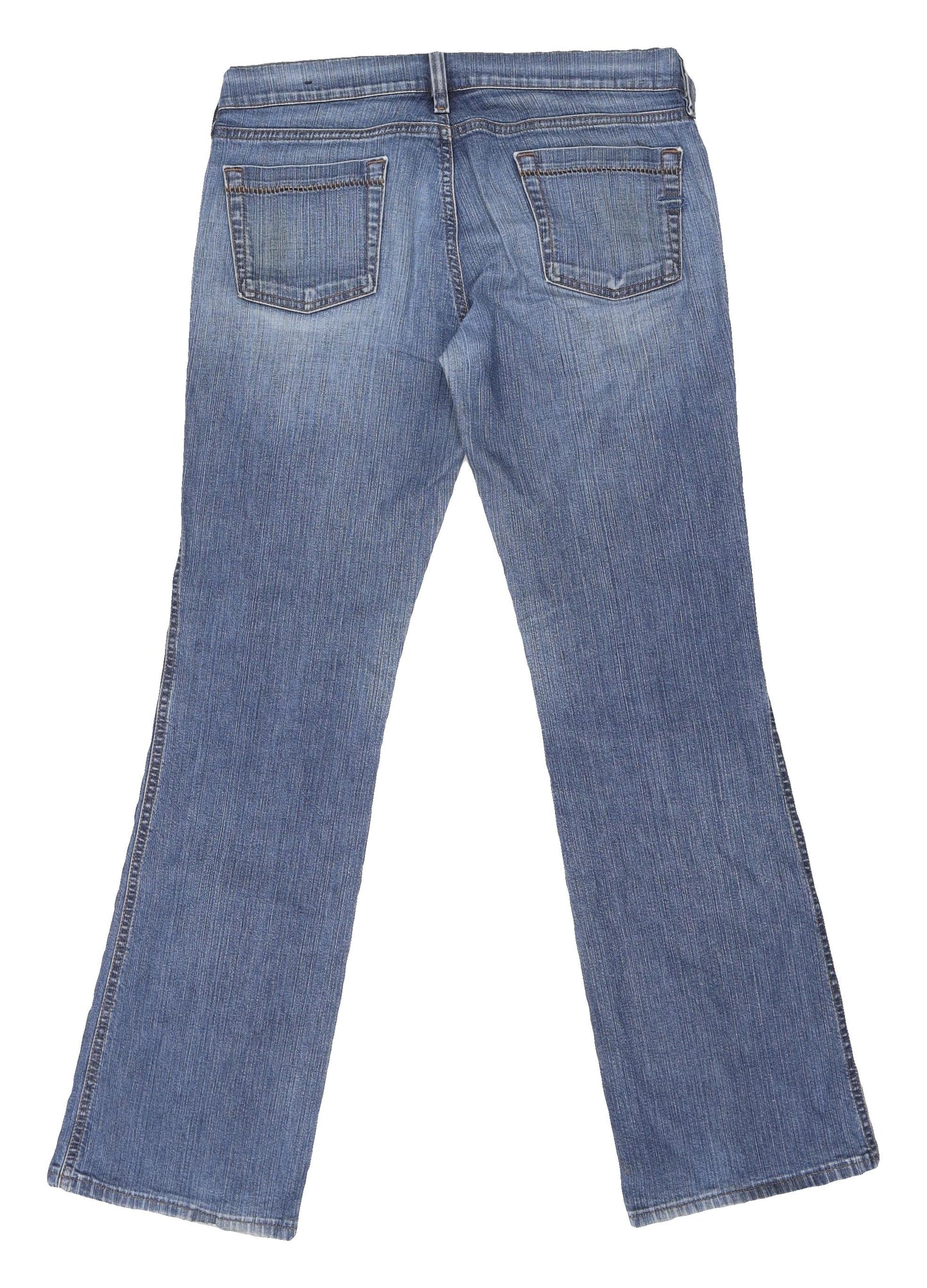 Diesel Women's Blue Straight Jeans Size 26 - Mid Rise, Comfortable