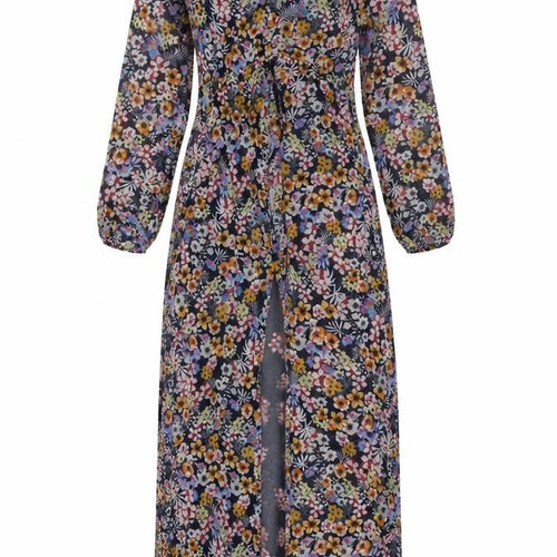 Real Shopper Floral Long Dress - Multicoloured Women’s Size 8