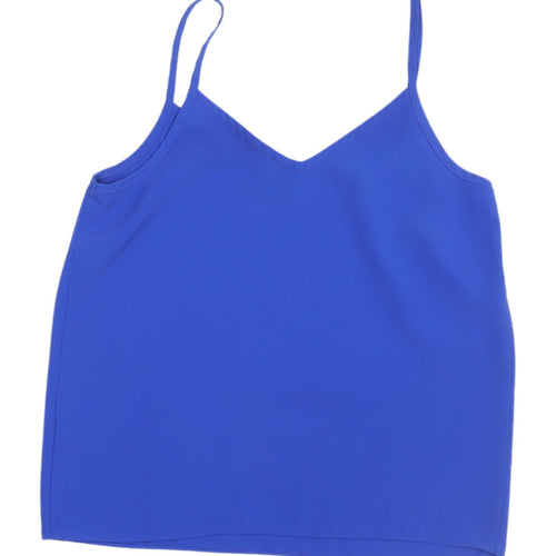 M&Co Blue Camisole Top Women's Size 10