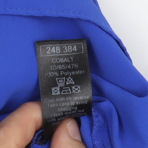 M&Co Blue Camisole Top Women's Size 10