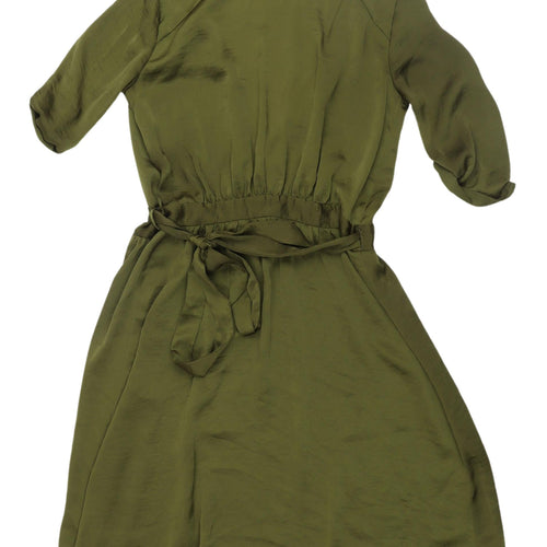 Topshop Women's Green Dress UK 8