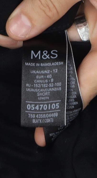 Marks and Spencer Black Dress Pants Size 12