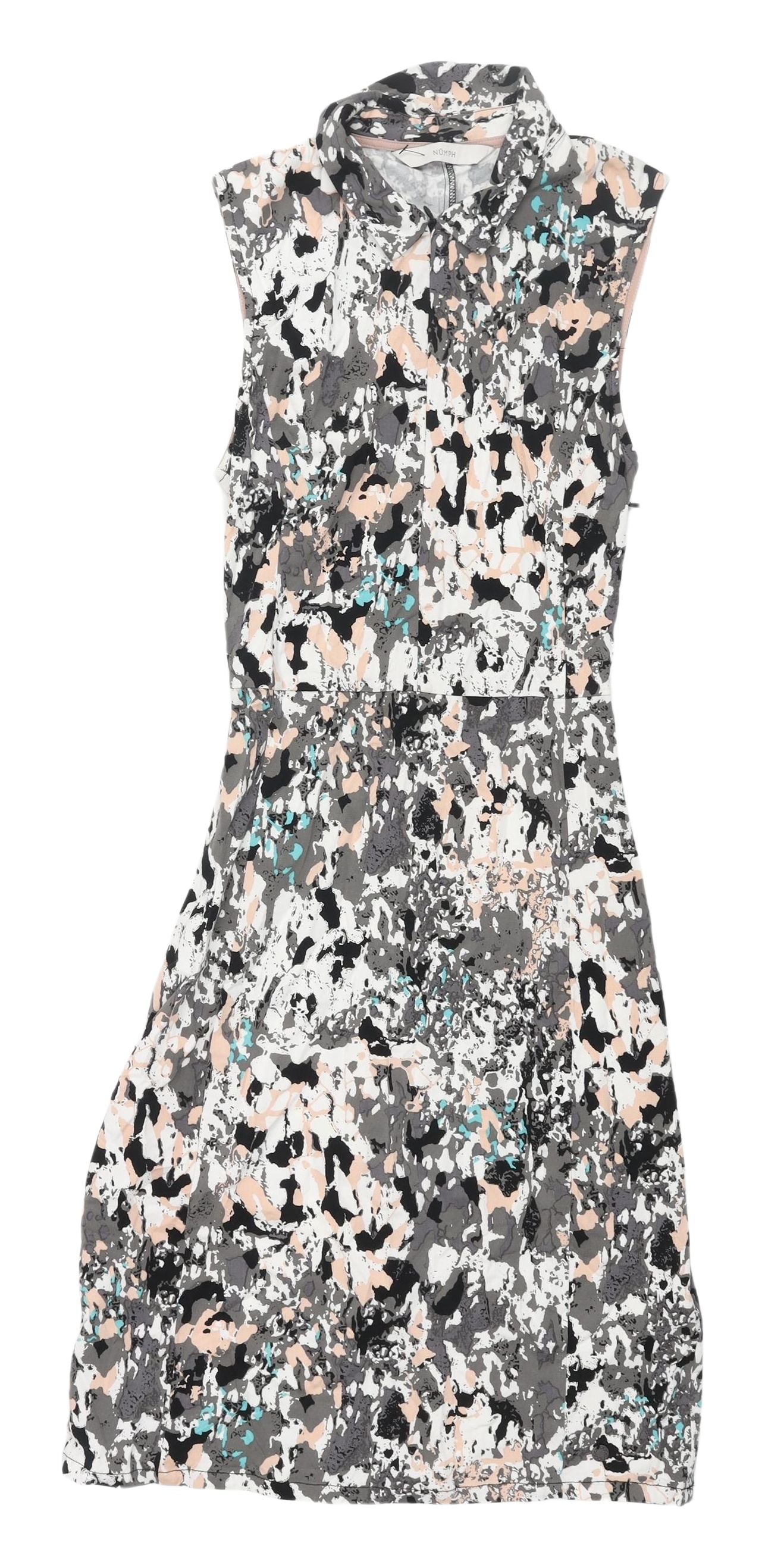 Nümph Women's Multicoloured Collared Dress Size 6