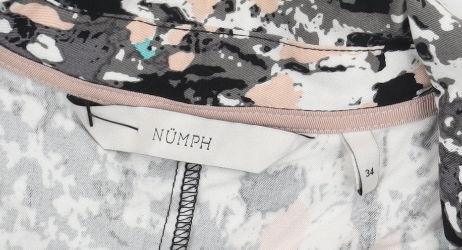 Nümph Women's Multicoloured Collared Dress Size 6