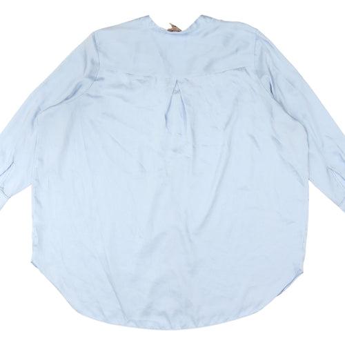 H&M Women's Blue Long Sleeve Tunic 3XL
