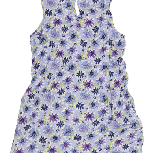 Weird Fish Women's Floral Tank Top Multicoloured Size 14