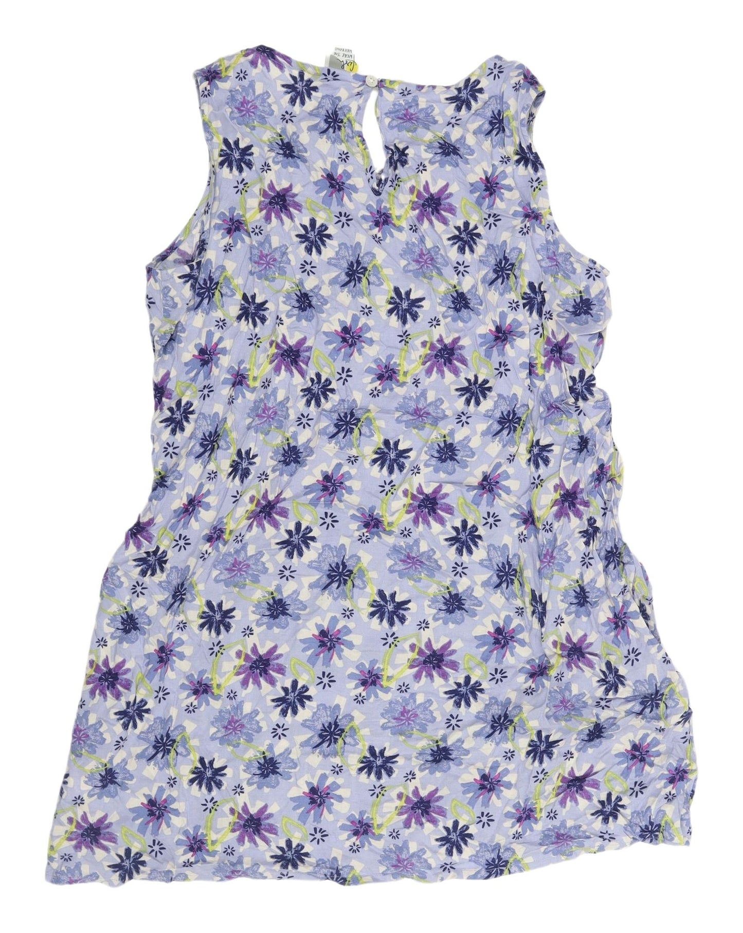 Weird Fish Women's Floral Tank Top Multicoloured Size 14