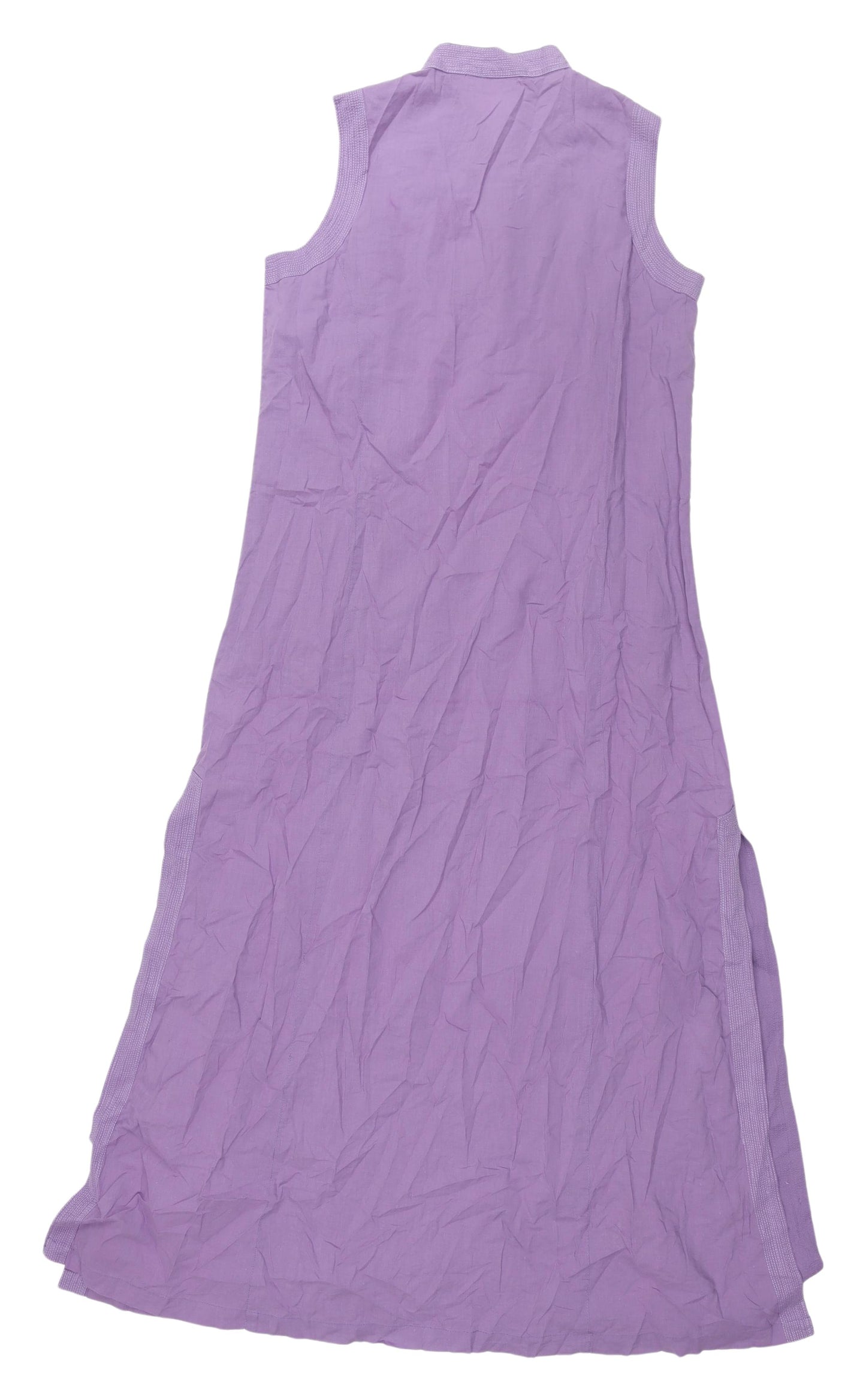 East Women's Purple Shift Sleeveless Dress Size 10