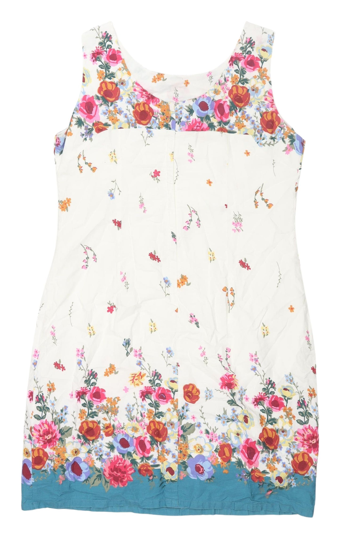 Alice Collins Women's Floral Shift Dress Multicoloured Size 16