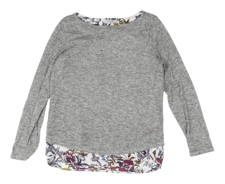 Marks and Spencer Women's Grey Pullover Jumper Size 10