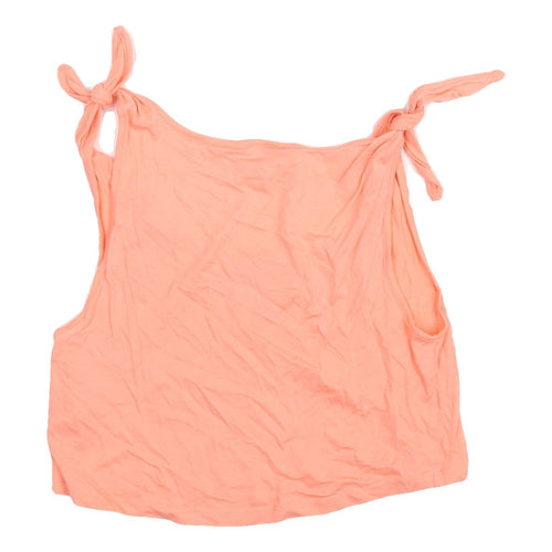 Miss Selfridge Women's Orange Camisole Tank Top UK 6