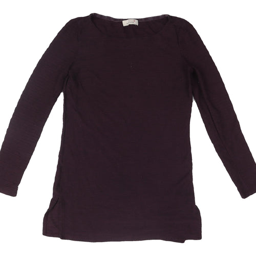 Marks and Spencer Womens Purple Basic Long Sleeve T-Shirt