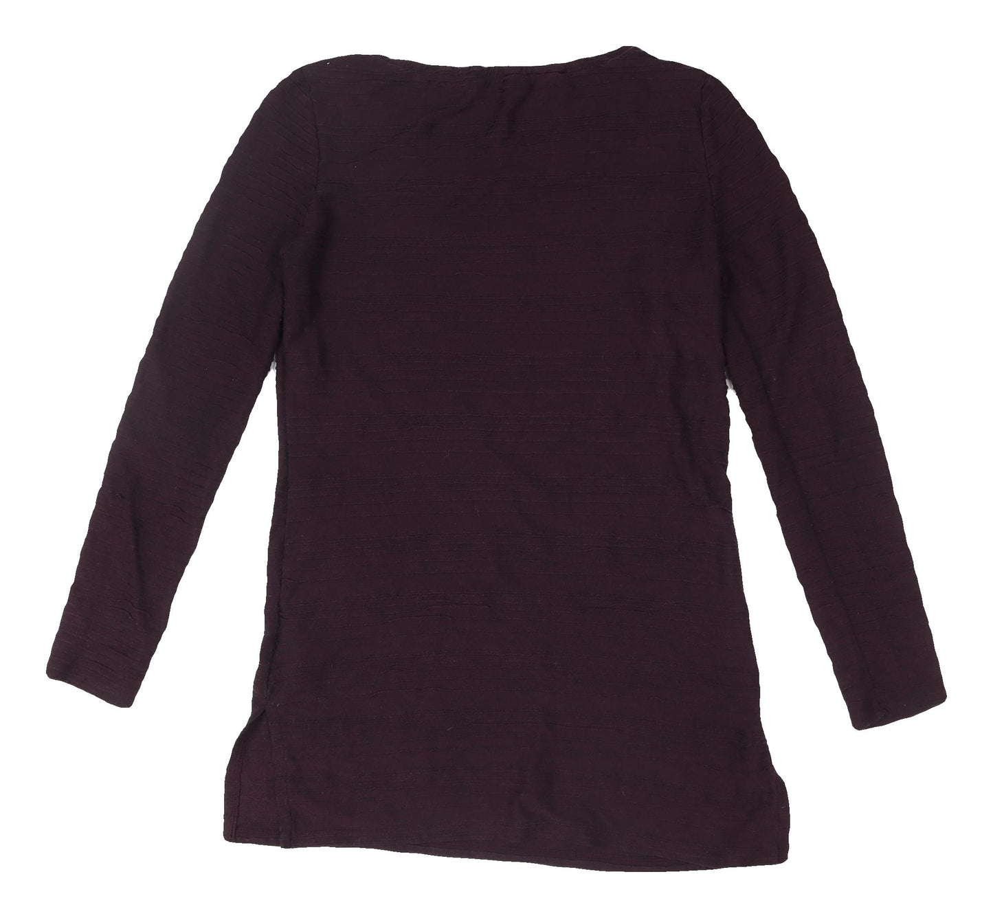 Marks and Spencer Womens Purple Basic Long Sleeve T-Shirt